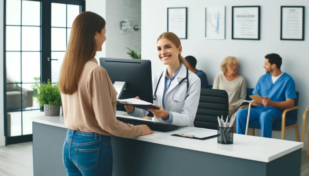 front desk & administrative support